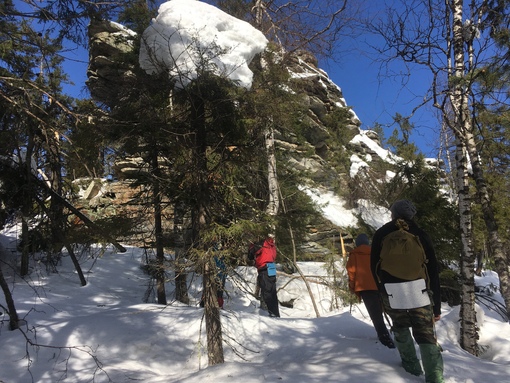 28--29 марта отлично прогулялась по хребту Синие горы.