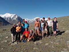 Группа в горах Алтая