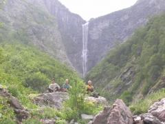 Водопад Серебряная лента