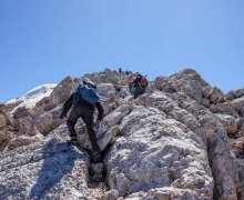 Скальный подъём на гору Фишт