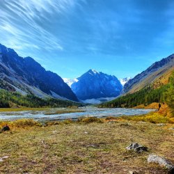 Шавлинские озёра. гора Маашей-Баш и Актру (Алтай)