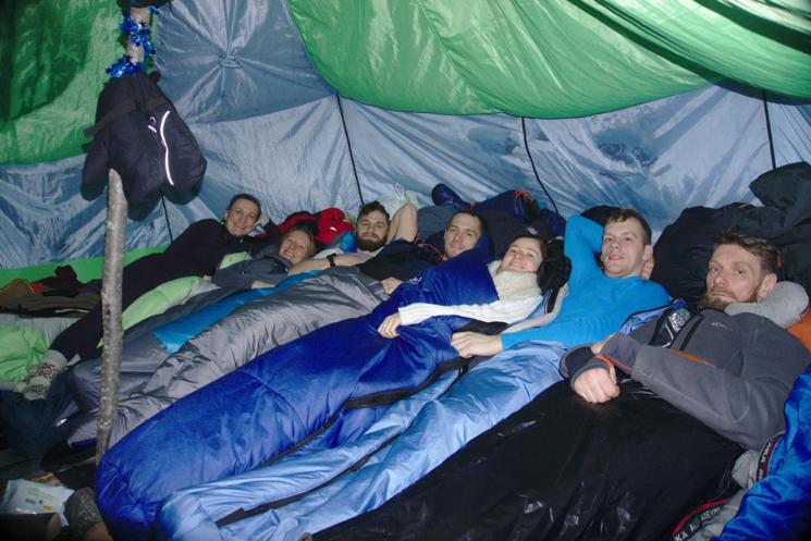 Зимние походы с палаткой (шатром)