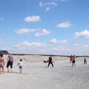 Игра в Лапту на Берёзовых  песках
