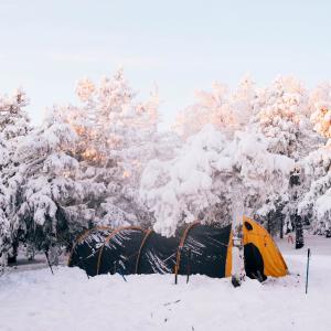 Зимние походы с палаткой (шатром)