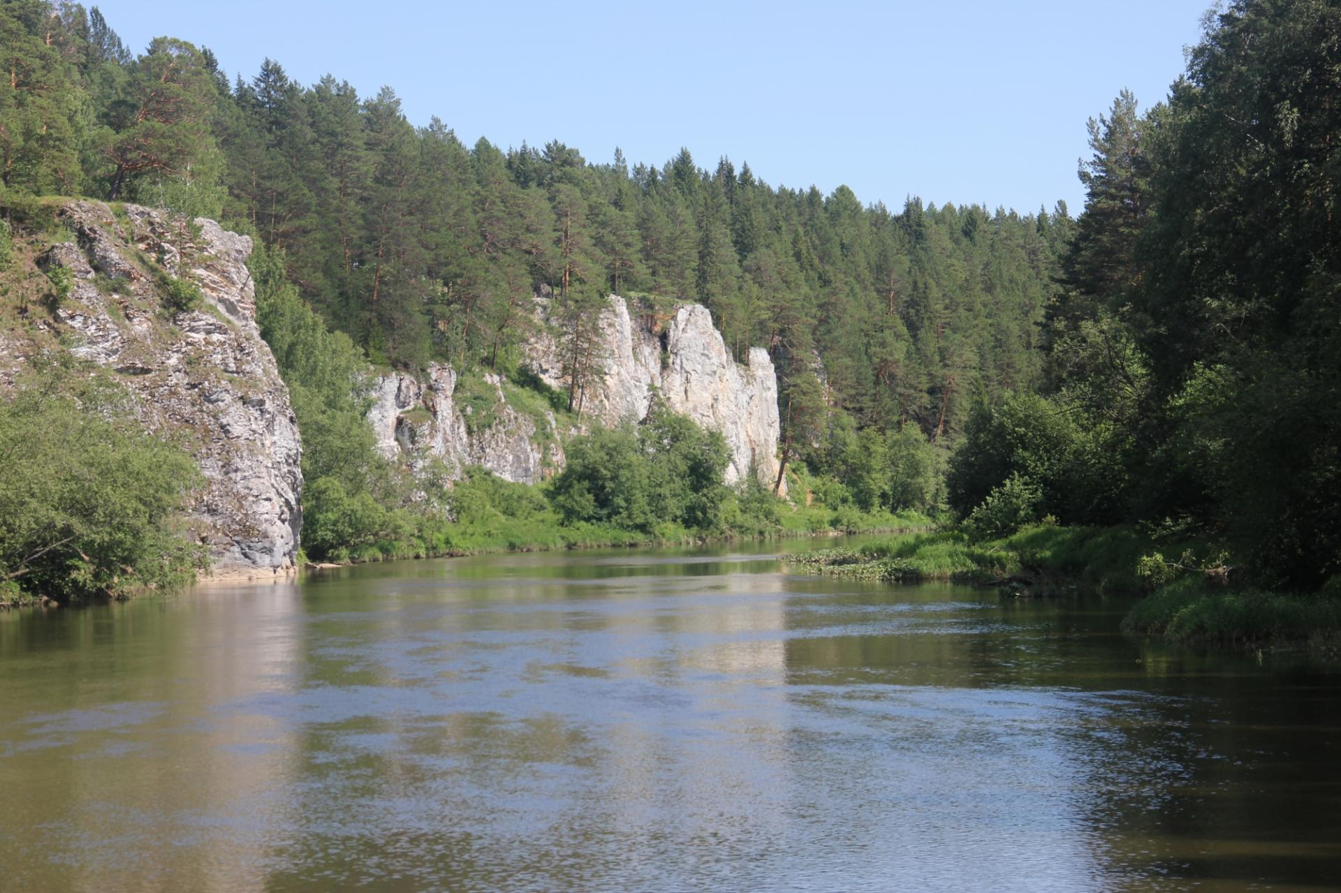 Церковь на реке Чусовая