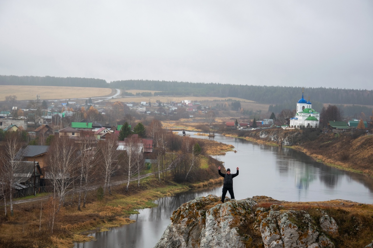 Моросящий дождик не смог помешать нашей воскресной прогул...