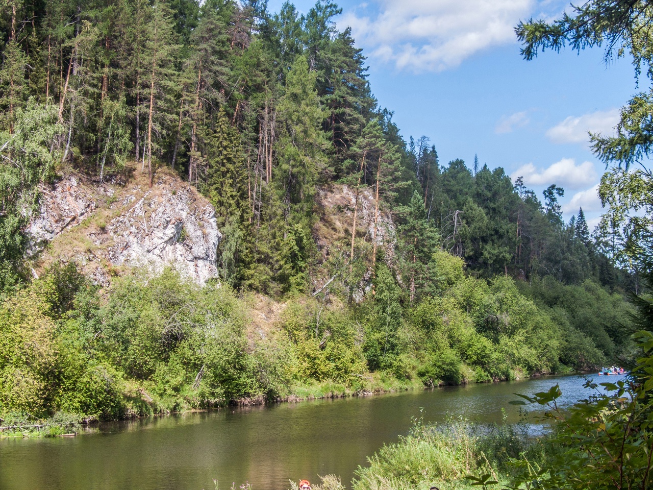 В субботу 13 августа состоялась прогулка вдоль реки Чусовой.