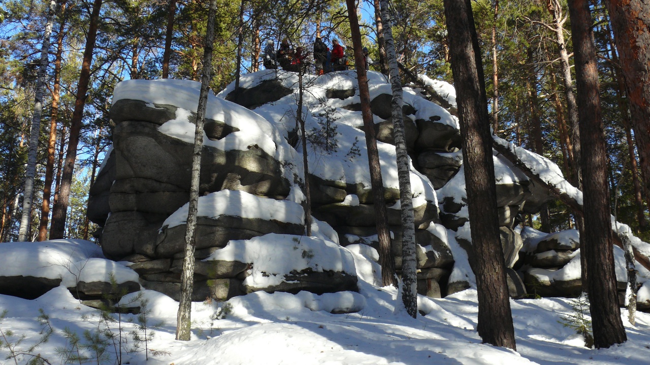  19 февраля состоялась прогулка на скалы в окрестностях станции Исеть