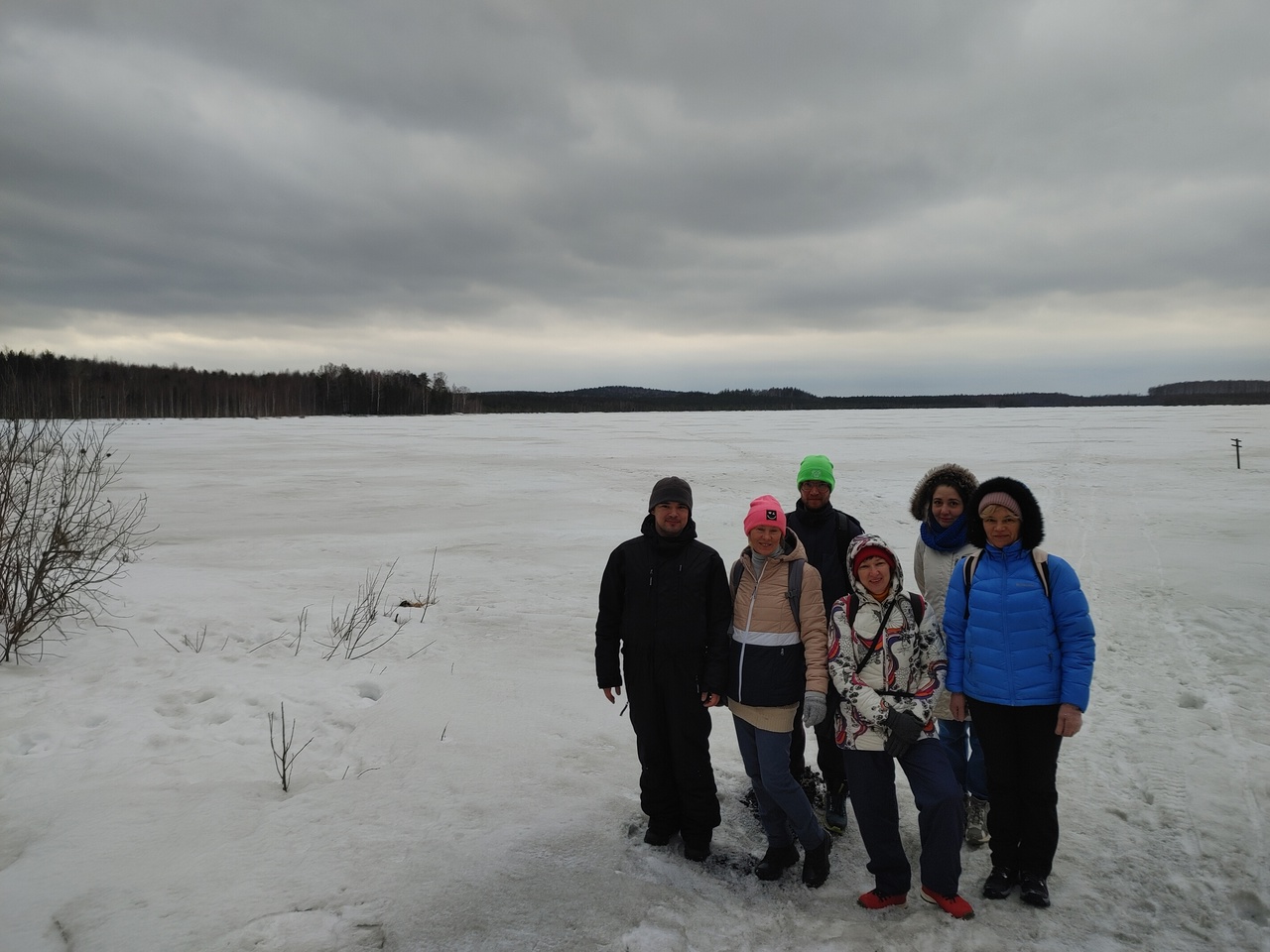 В воскресенье 24 марта состоялся наш поход на Глухое озеро.
