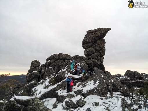 В минувшую субботу съездили на гору Качканар. итоги: Снег...