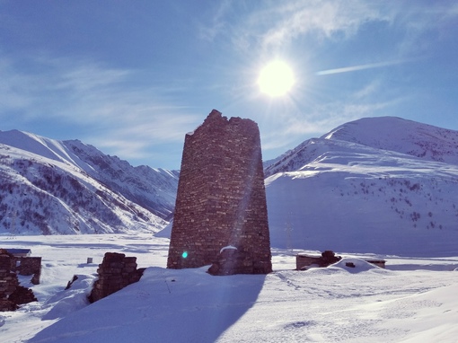 Успешно прошёл наш тур Зимний Кавказ по горам Ингушетии и...