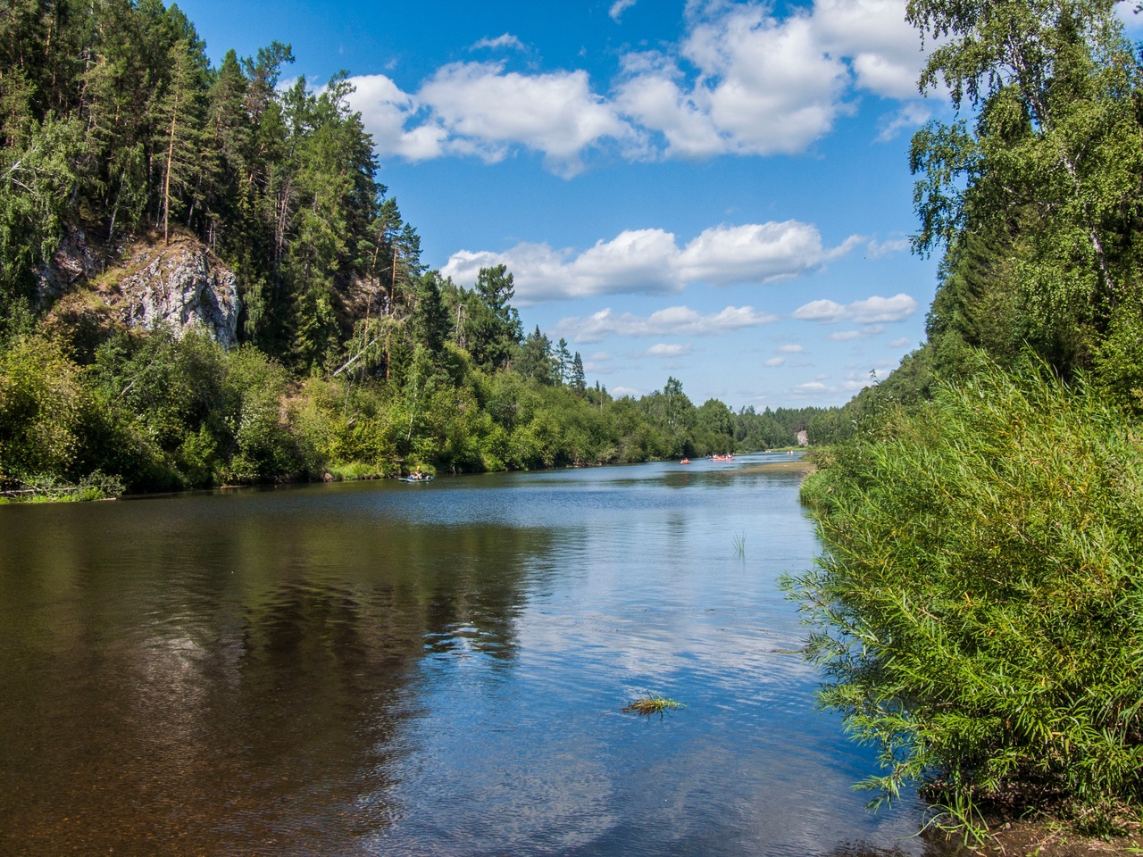 В субботу 13 августа состоялась прогулка вдоль реки Чусовой.