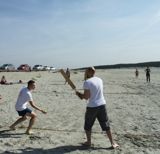 29 августа состоялась игра в Лапту на Берёзовских песках